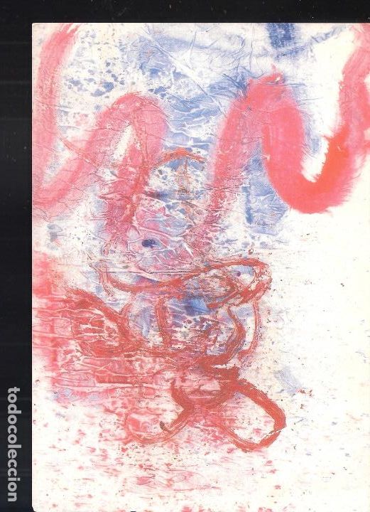 Art: Margarita Andreu. 1988. Piscolabis. Safia & Jean-Pierre Guillemot.Barcelona. Tarjeta.15x10