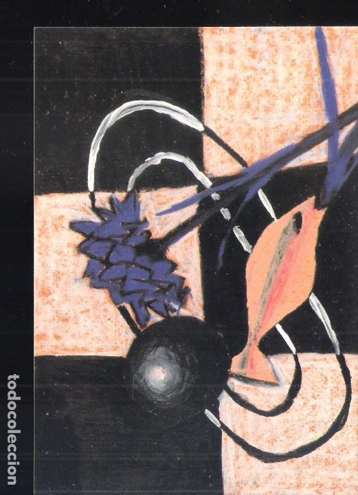 Art: Jos&eacute; Manuel Gonzalez Guerrero.1986.Piscolabis. Safia & Jean-Pierre Guillemot.Barcelona.Tarjeta.15x10