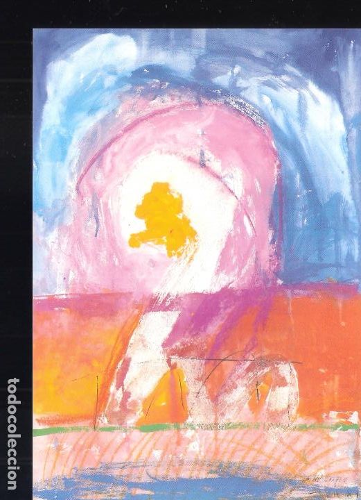 Art: Irene Garz&oacute;n. 1987. Piscolabis. Safia & Jean-Pierre Guillemot. Barcelona. Tarjeta.15x10