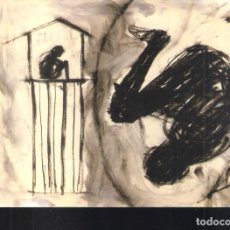 Arte: MERCÉ GIRONA. 1987. PISCOLABIS. SAFIA & JEAN-PIERRE GUILLEMOT. BARCELONA. TARJETA. 15X10 CM.