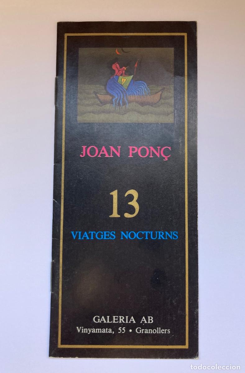 joan ponç. universo y magia de. catálogo de 25, - Buy Art catalogs