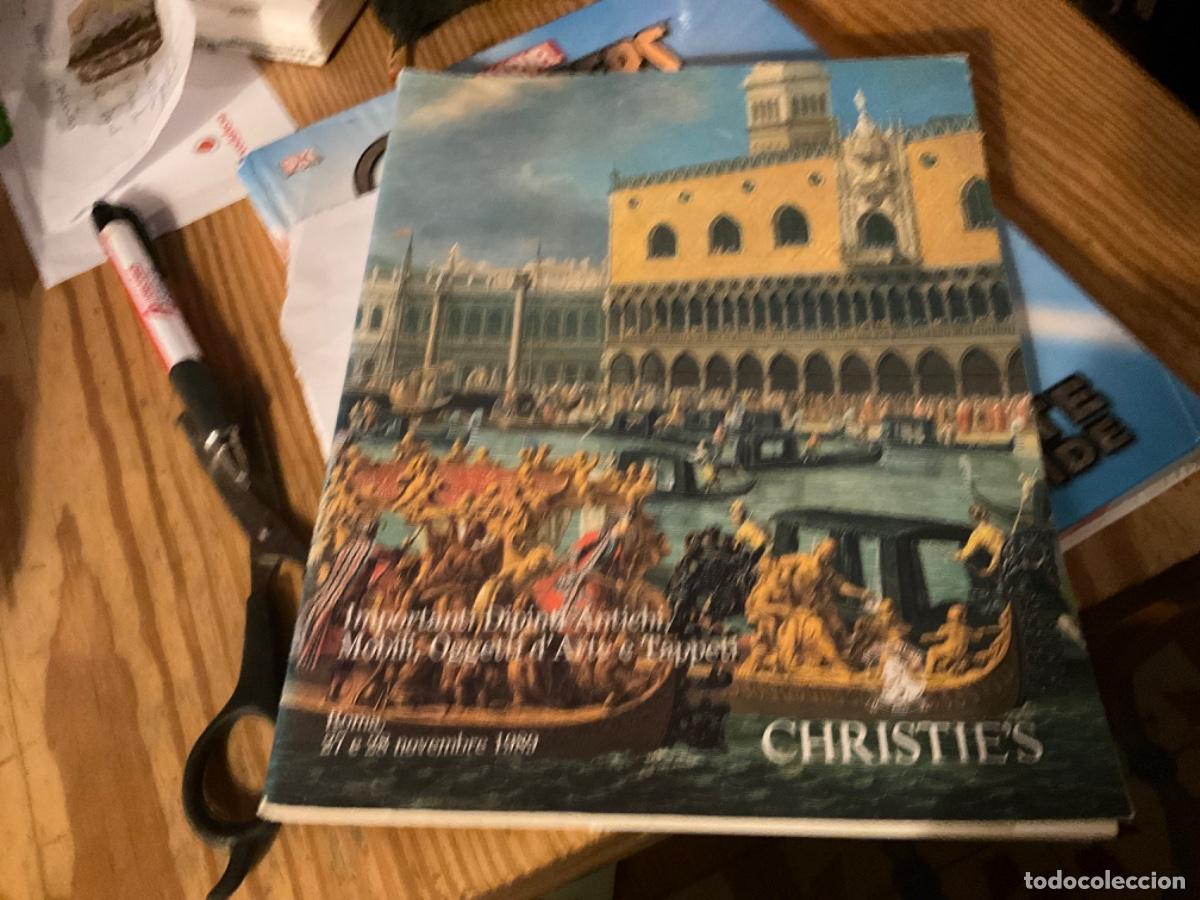 Art: Christie's Dinti antichi mobili, oggetti d&rsquo;arte e tappeti roma 1989