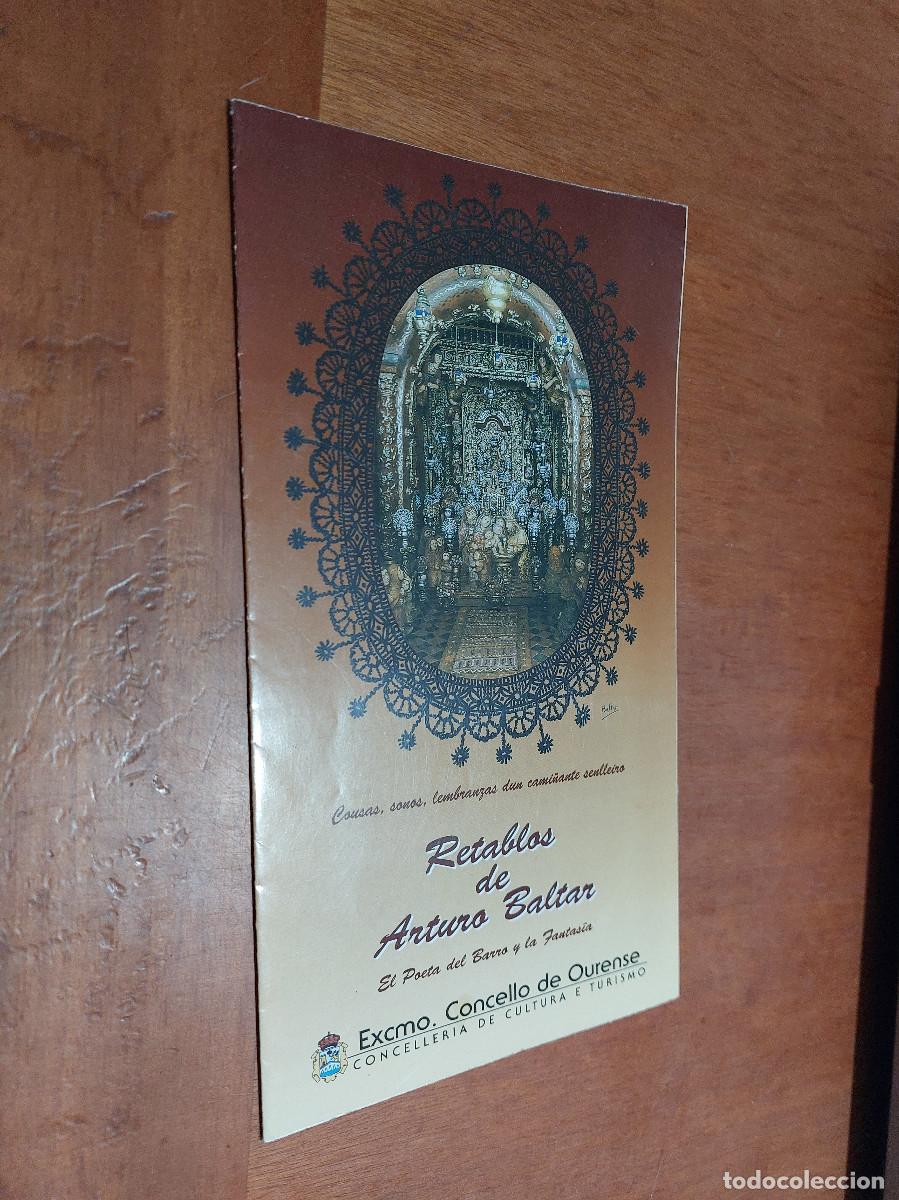Art: RETABLOS DE ARTURO BALTAR. TRIPTICO DE LA EXPOSICI&Oacute;N. OURENSE. COLOR. BUEN ESTADO. DIFICIL C-3