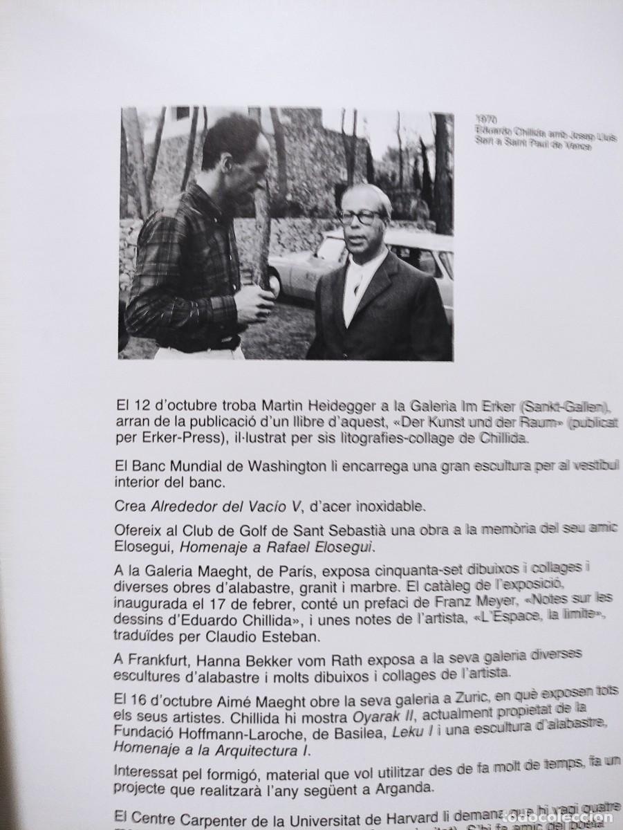 Arte: CHILLIDA - 1986 - Fundaci&oacute; Joan Mir&oacute; - Foto 6