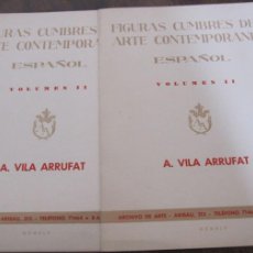 Arte: ANTONI VILA ARRUFAT. FIGURAS CUMBRES DEL ARTE CONTEMPORANEO ESPAÑOL. 1955