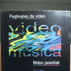 Arte: (VÍDEO ARTE, VITORIA) FESTIVALES DE VÍDEO, VIDEO JAIALDIAK 1996