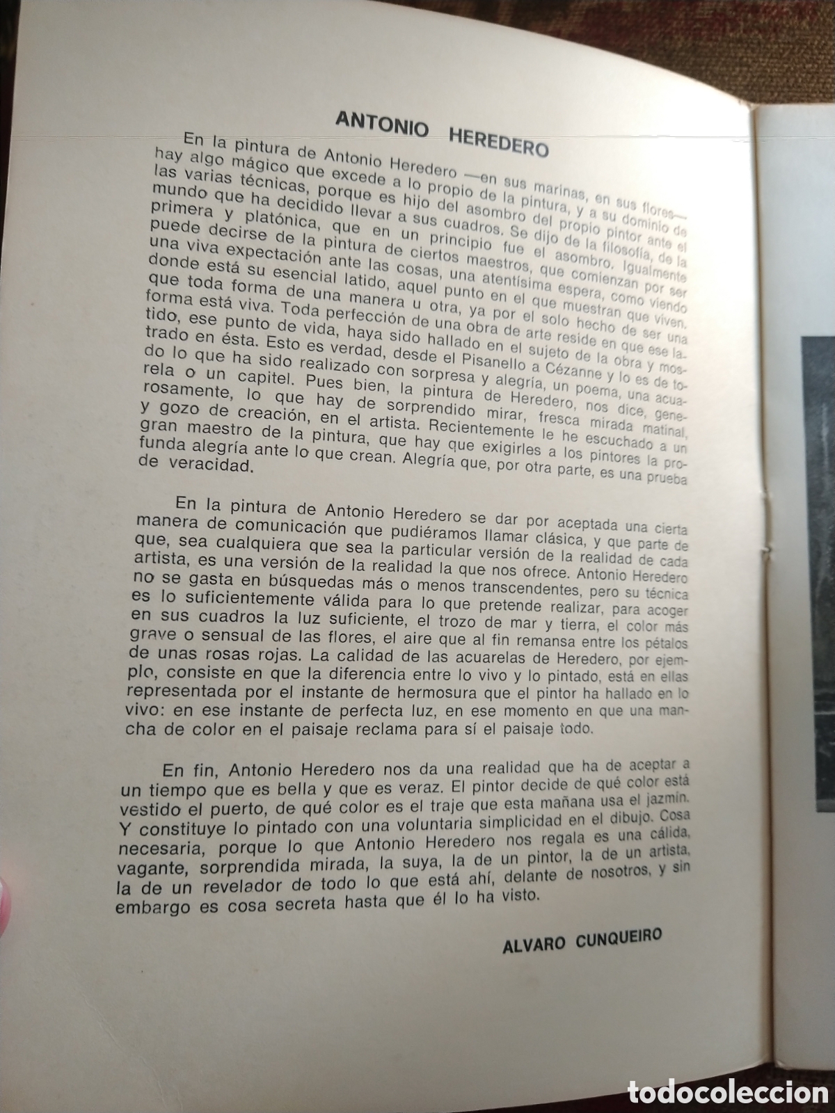Arte: Antonio Heredero. Catalogo antiguo - Foto 6