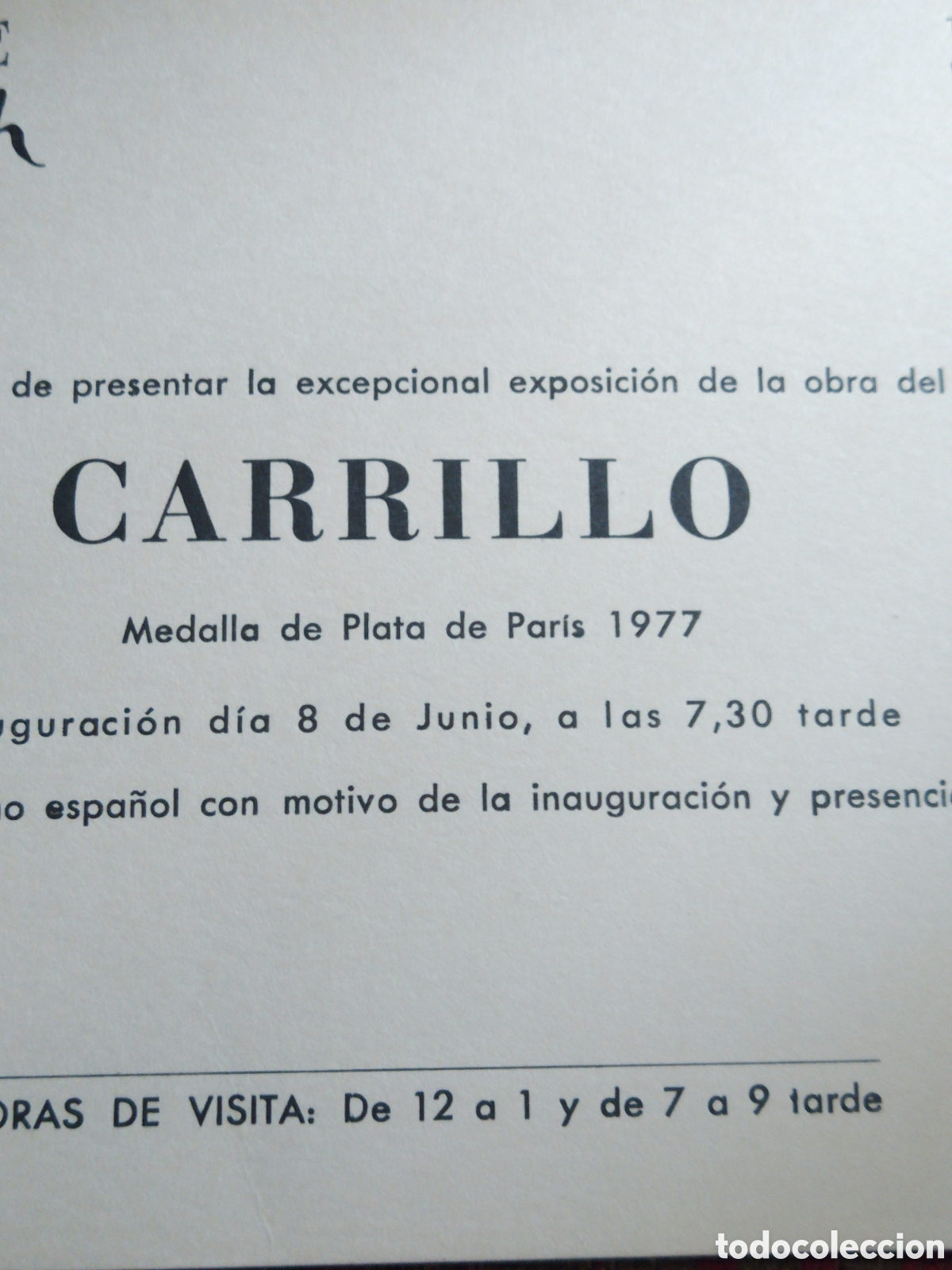 Arte: Juan Carrillo. Catalogo - Foto 3