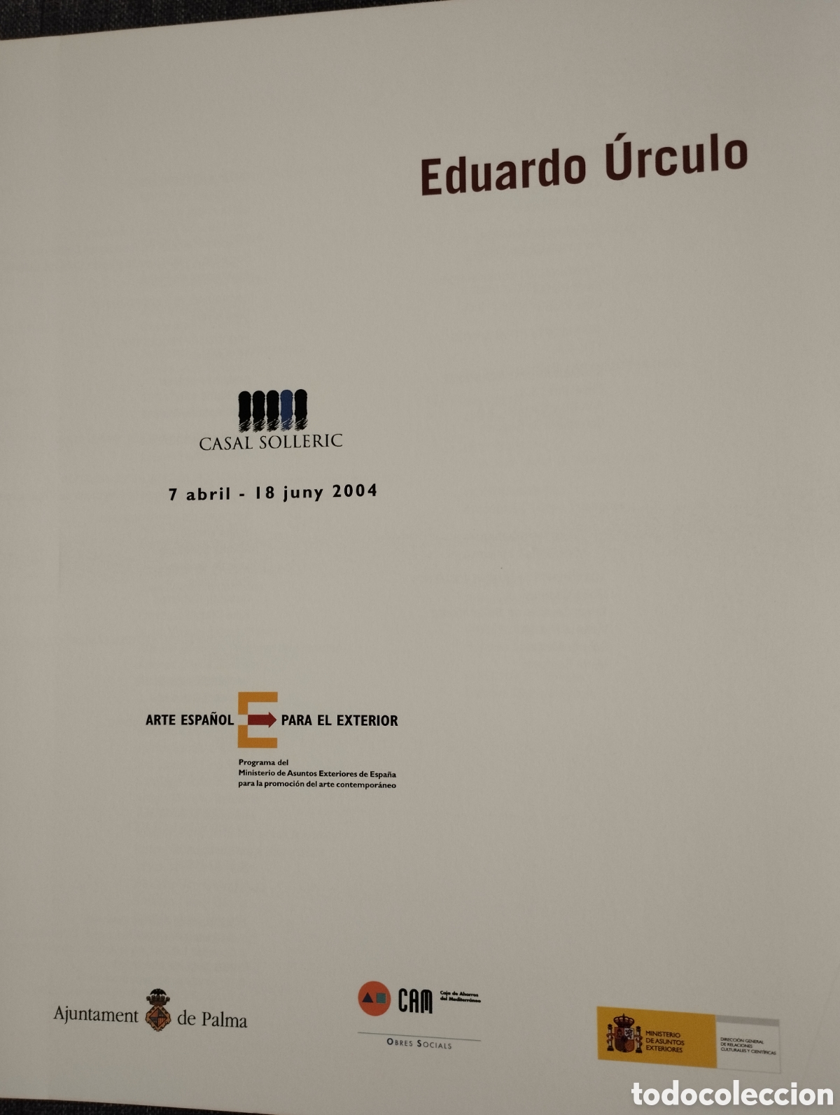 Arte: EDUARDO &Uacute;RCULO (CASAL SOLLERIC) - Foto 2