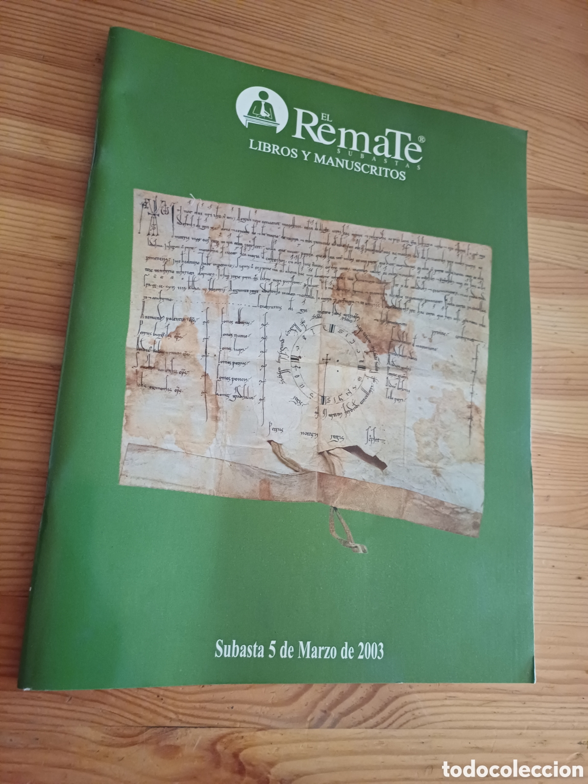 Art: Catalogo El remate libros y manuscritos 2003