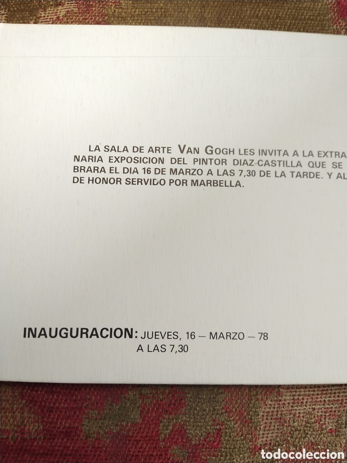 Arte: D&iacute;az Castilla. D&iacute;ptico vintage - Foto 4