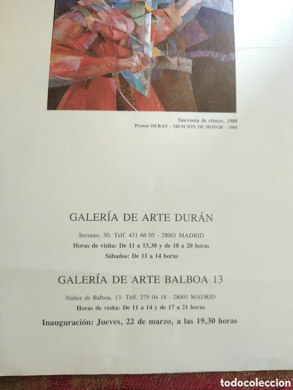 Arte: Rafael &Uacute;beda. Tr&iacute;ptico vintage - Foto 2