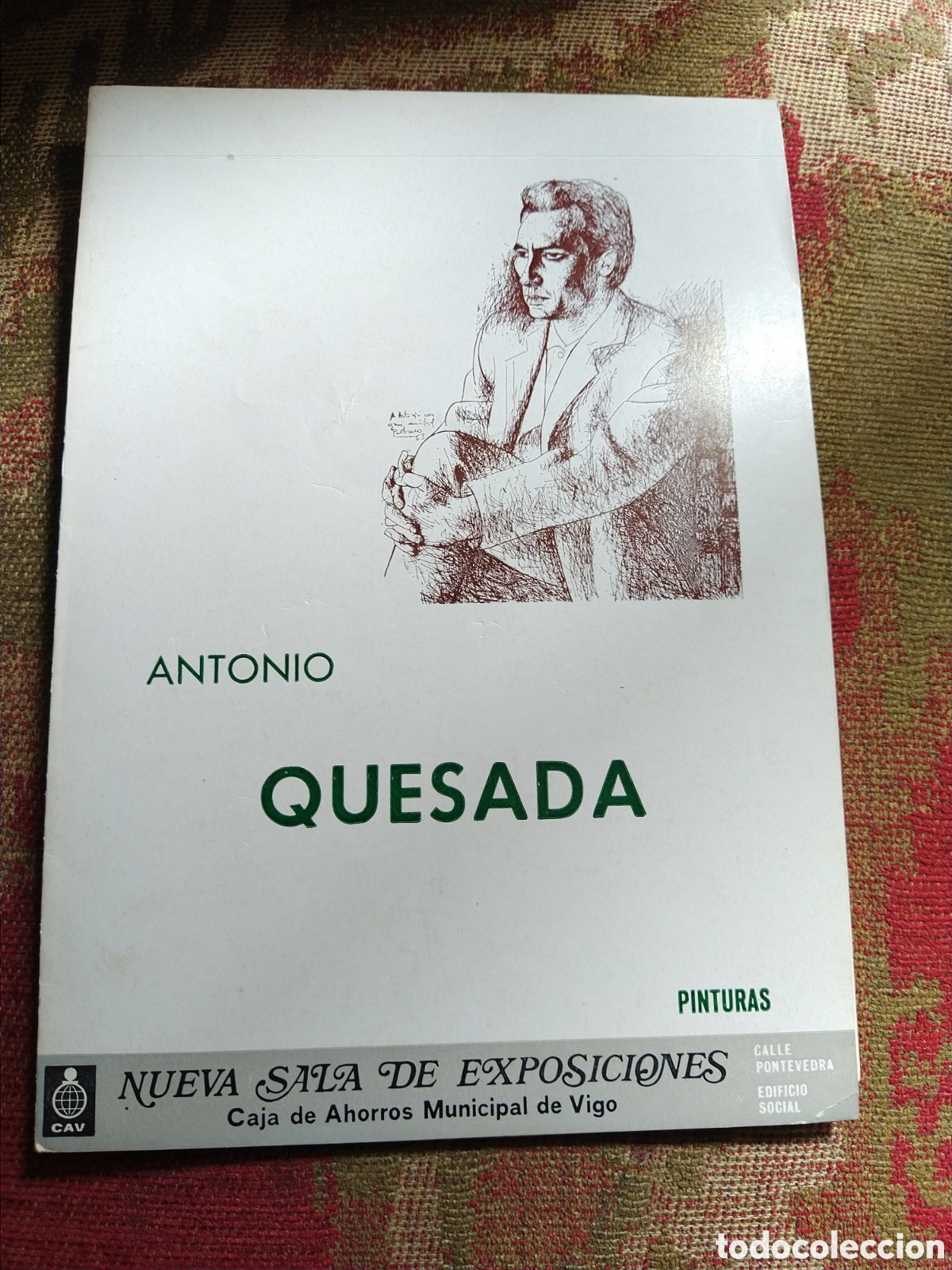 Arte: Antonio Quesada. D&iacute;ptico vintage - Foto 1