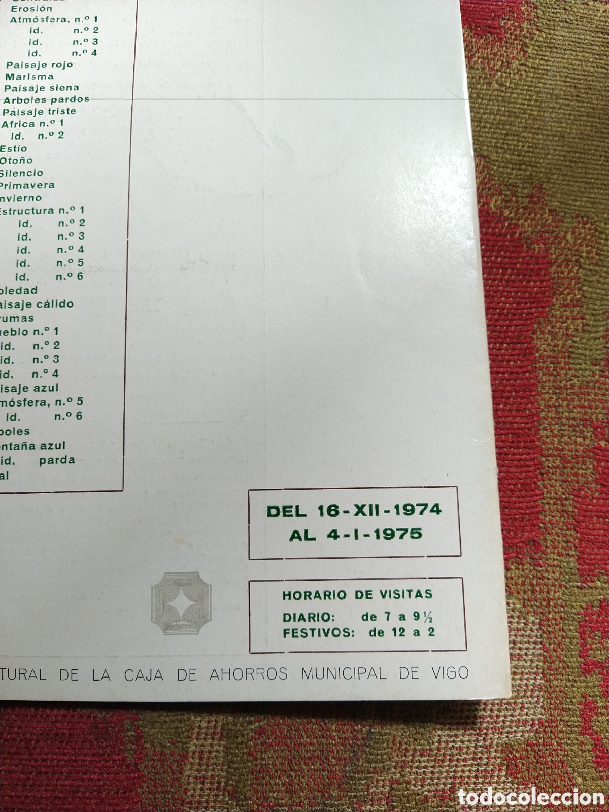Arte: Antonio Quesada. D&iacute;ptico vintage - Foto 4