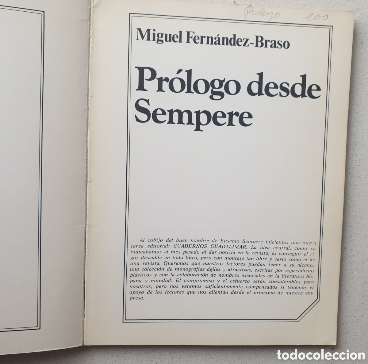 Arte: Cuadernos de Guadalimar. Eusebio Sempere. N&uacute;mero 1. 1977 - Foto 2