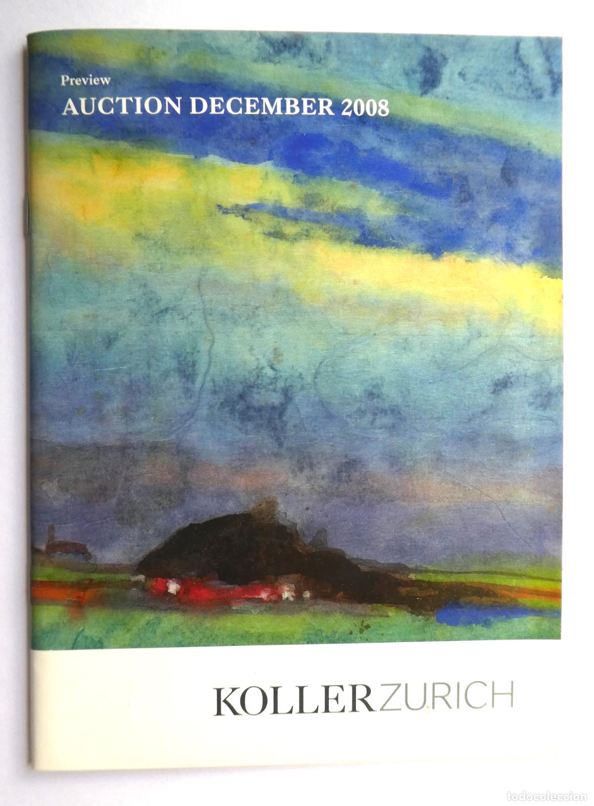 Arte: Catalogo de Subastas KOLLER ZURICH 2008