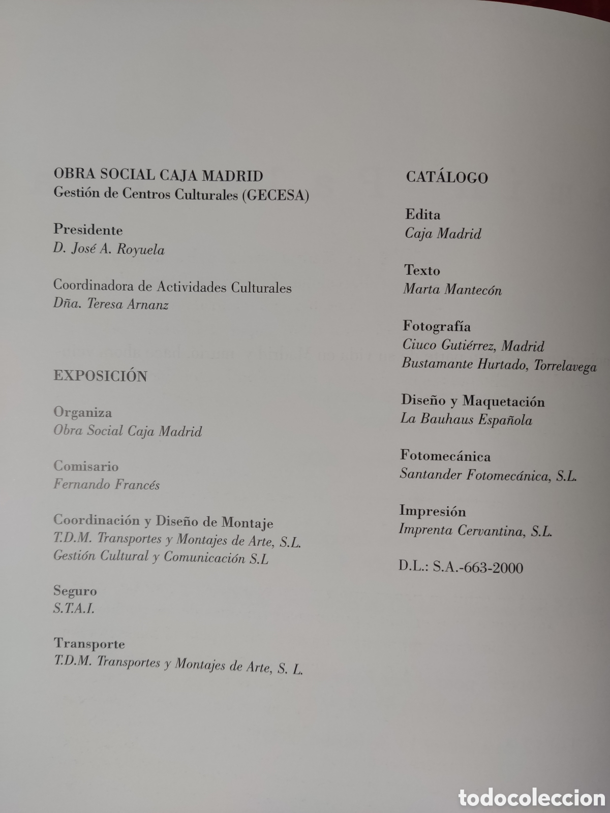 Arte: Cat&aacute;logo Benjam&iacute;n Palencia - Foto 3