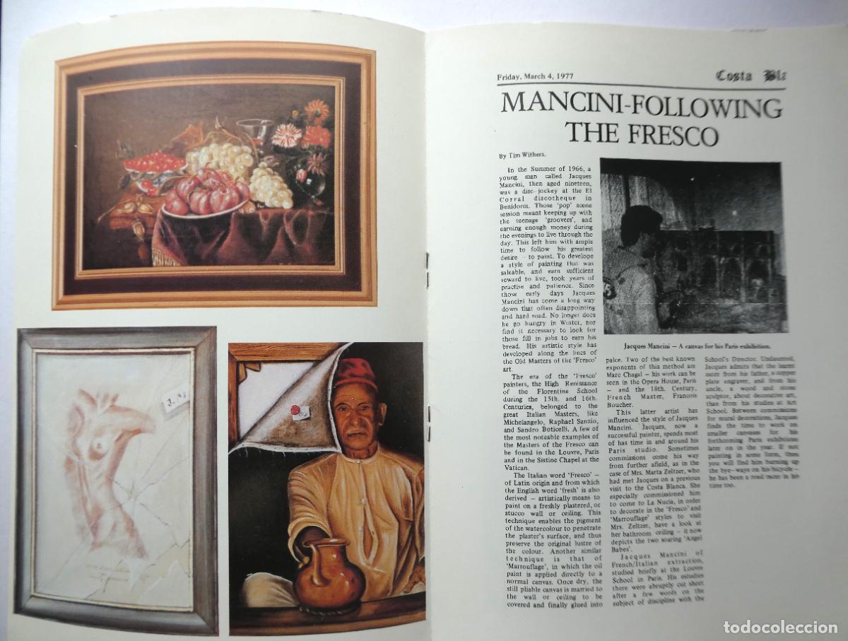 Arte: Cat&aacute;logo del pintor Jacques Mancini - Foto 1