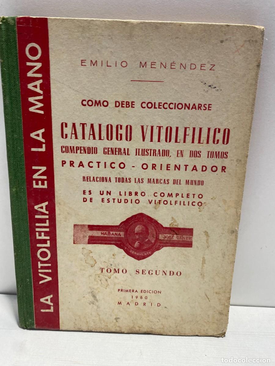 Arte: CATALOGO VITOLFILICO EMILIO MENENDEZ 1960