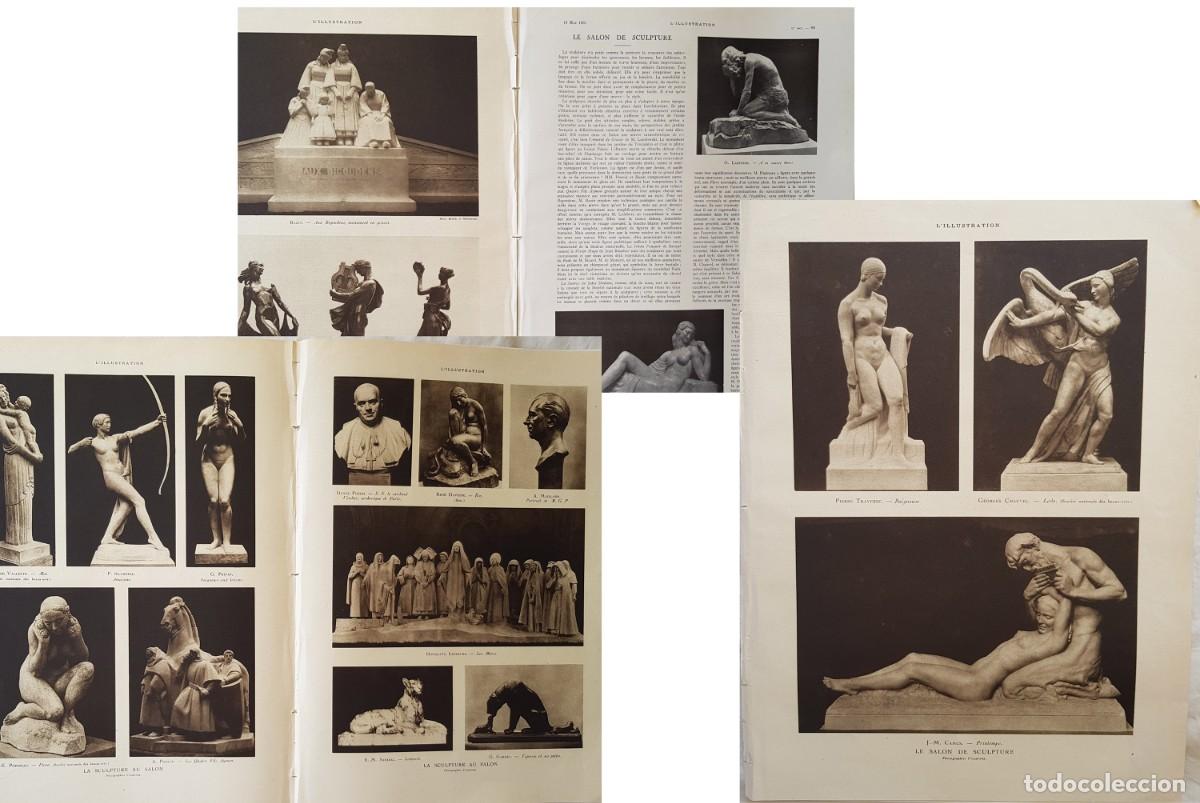 Arte: LE SALON DE SCULPTURE. L'Illustration n 4602, 1931