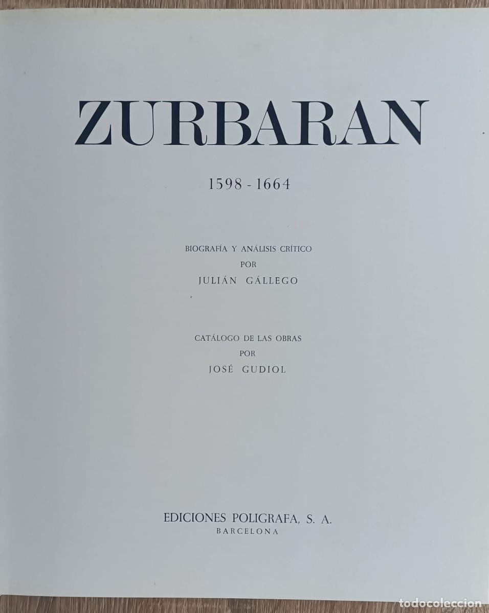 Arte: ZURBARAN. Ediciones poligrafa SA - Foto 2