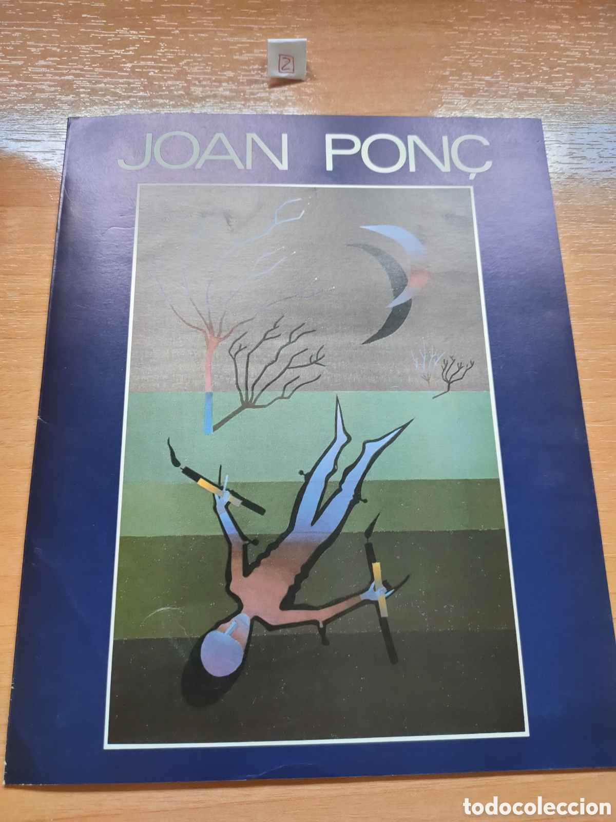 Arte: Joan Pon&ccedil; d&iacute;ptico invitaci&oacute;n - Foto 1
