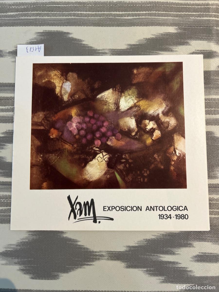 Arte: CATALOGO XAM, EXPOSICION ANTOLOGICA, 1934 1980, GALERIA D&acute;ART BEARN, PALMA MALLORCA