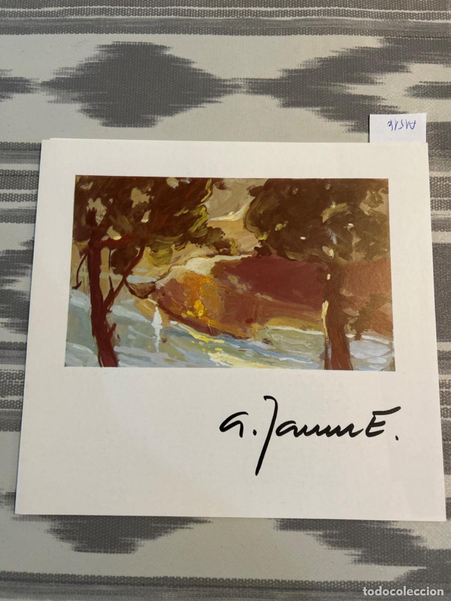 Arte: CATALOGO ANTONIO JAUME VIDAL, TRIPTICO, 1980, GALERIA D&acute;ART BEARN, PALMA MALLORCA