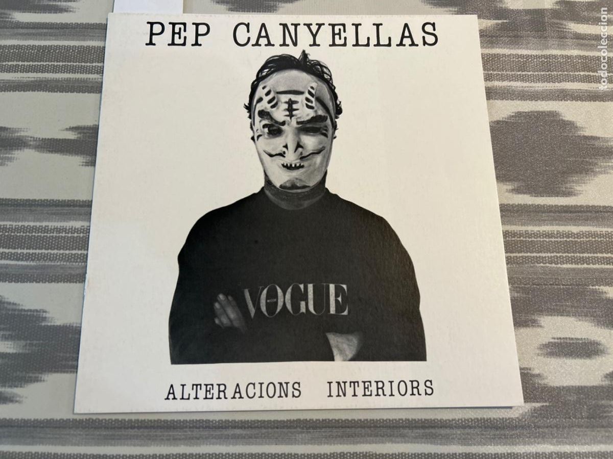 Arte: CATALOGO PEP CANYELLAS, ALTERACIONS INTERIORS, 1984, GALERIA ALTAIR, PALMA DE MALLORCA