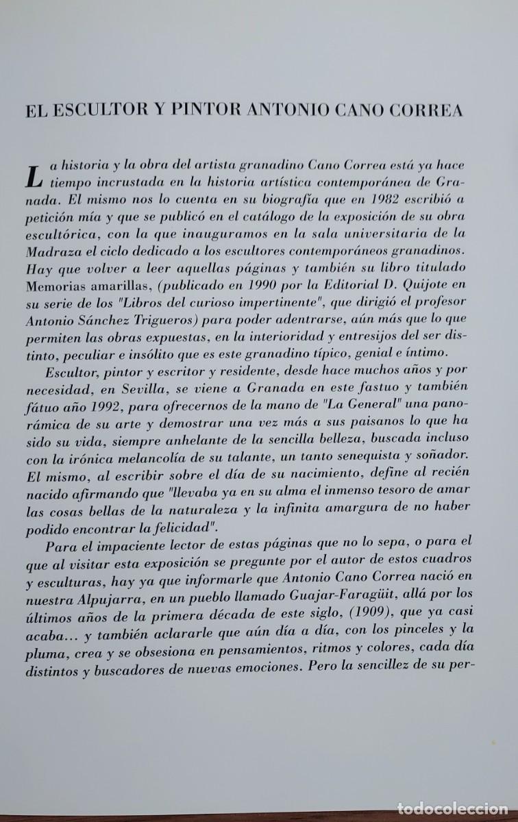 Arte: Cat&aacute;logo exposici&oacute;n Antonio Cano Correa - Foto 11