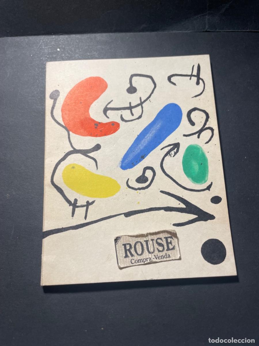 Arte: CATALOGO VII PREMI INTERNACIONAL DIBUIX JOAN MIR&Oacute; PALAU DE LA VIRREINA 1968 - ILUDTADO - 48 PAG.