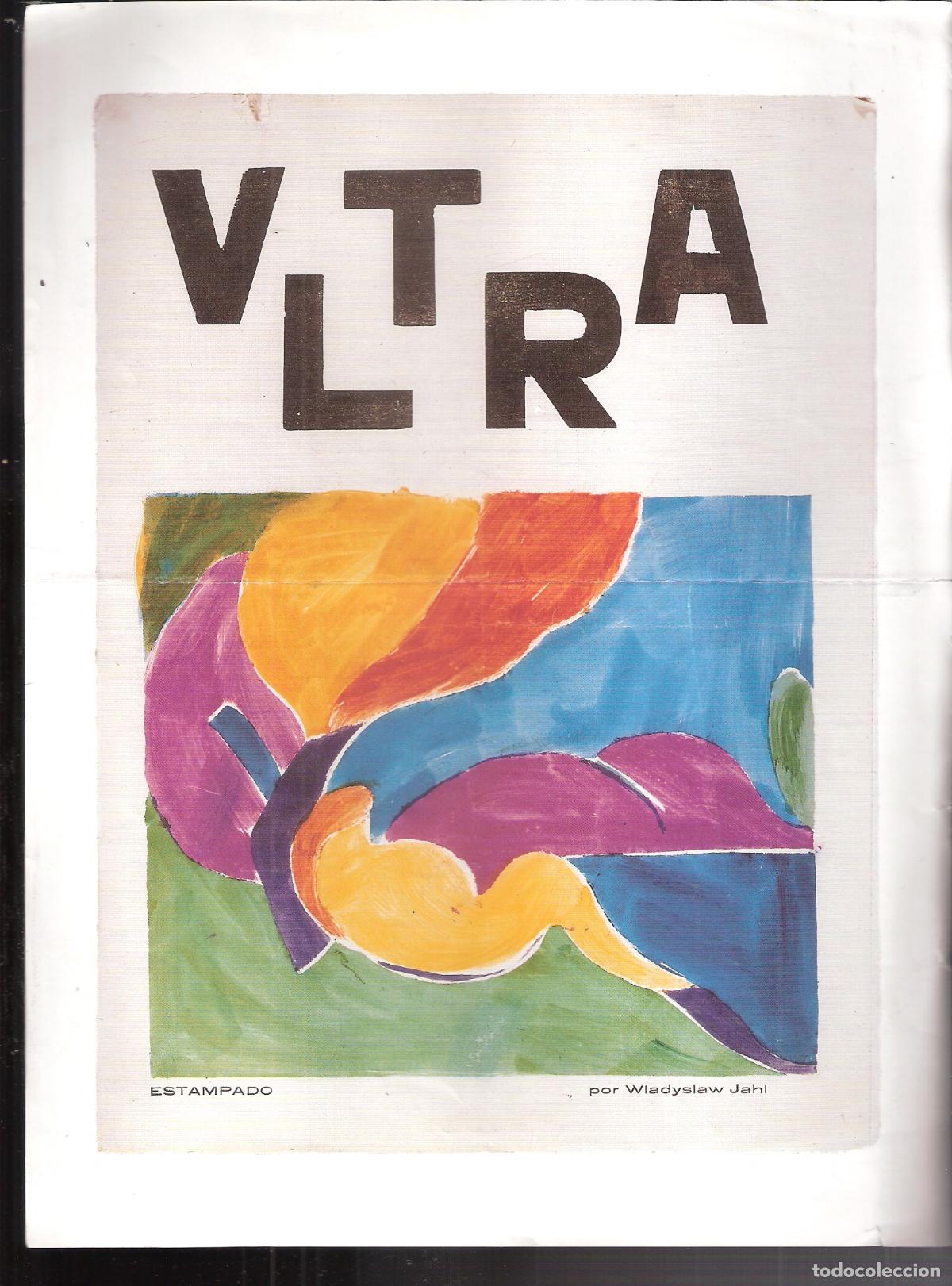 Arte: El Ultraismo. Junuio 1996. IVAM.Centre Julio Gonzalez. Valencia. Hoja. 25X19 cm. Doblez.