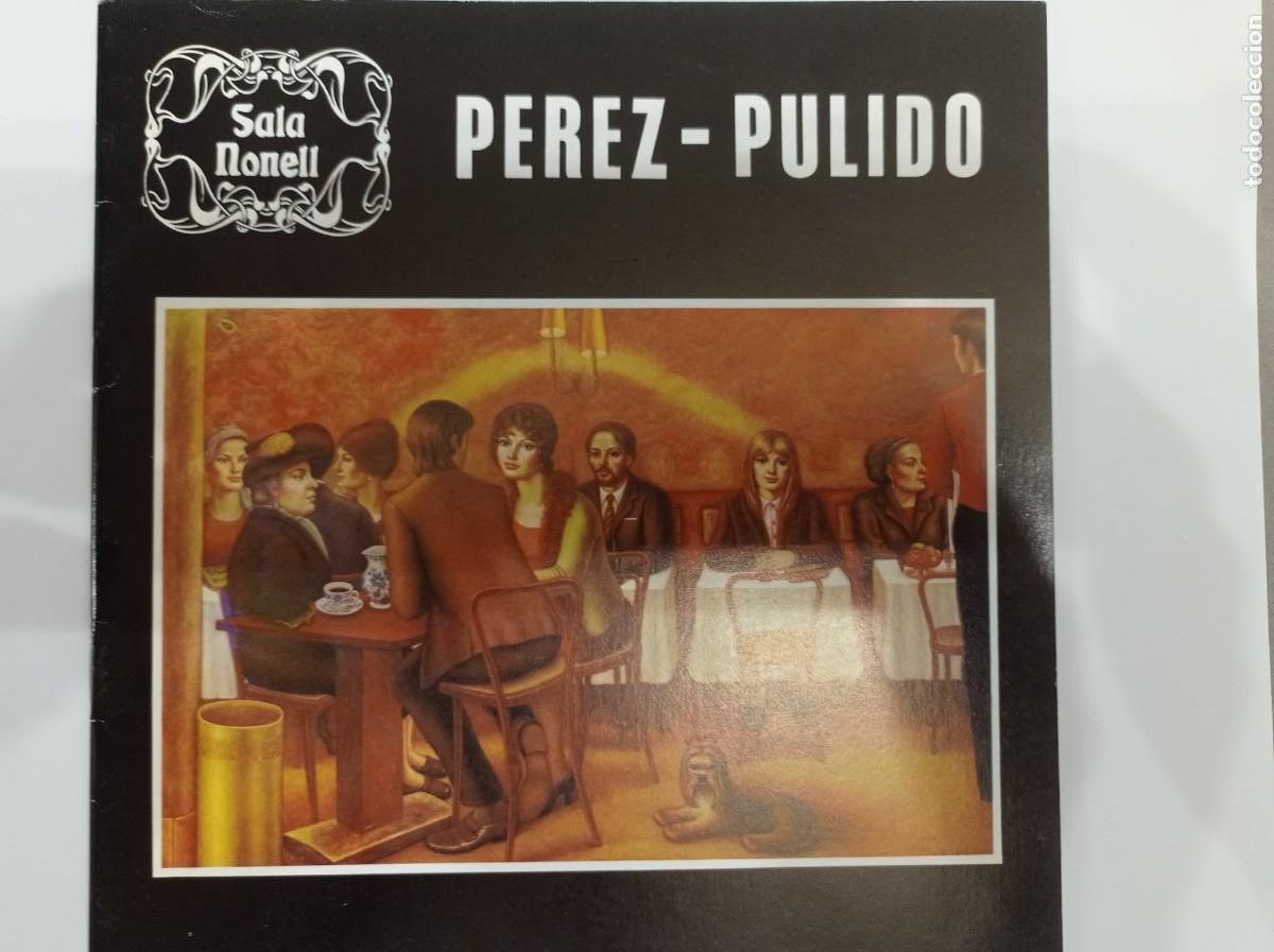 Arte: cat&aacute;logo P&eacute;rez Pulido en sala Nonell Barcelona 1975