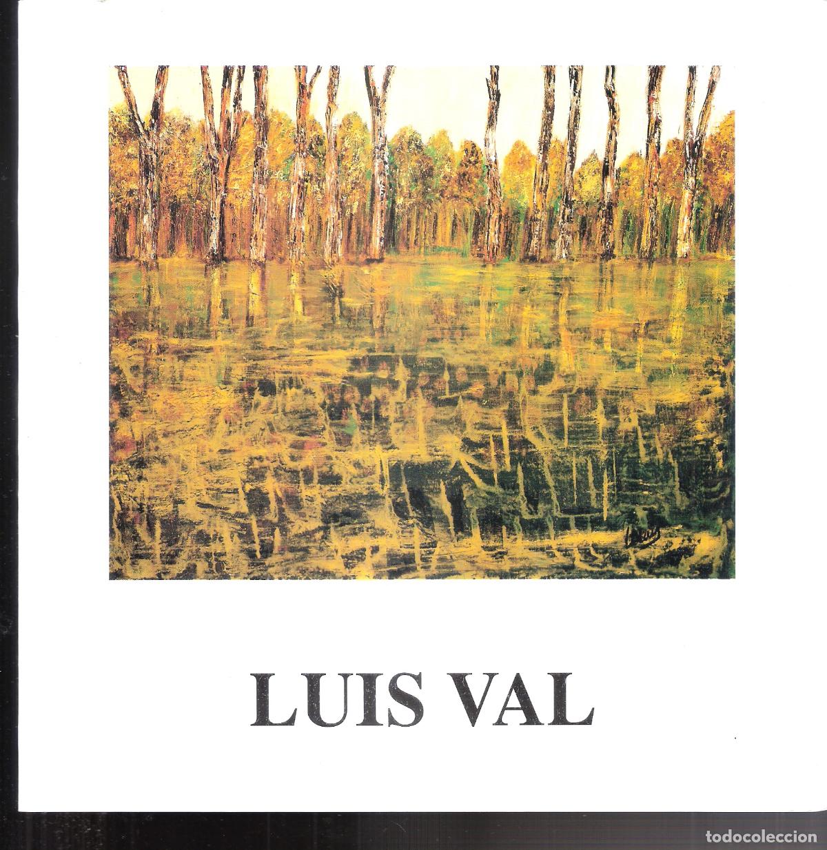 Arte: Luis Val. Junio 1996. Casa Teruel, Zaragoza. D&iacute;ptico. 21x21 cm.