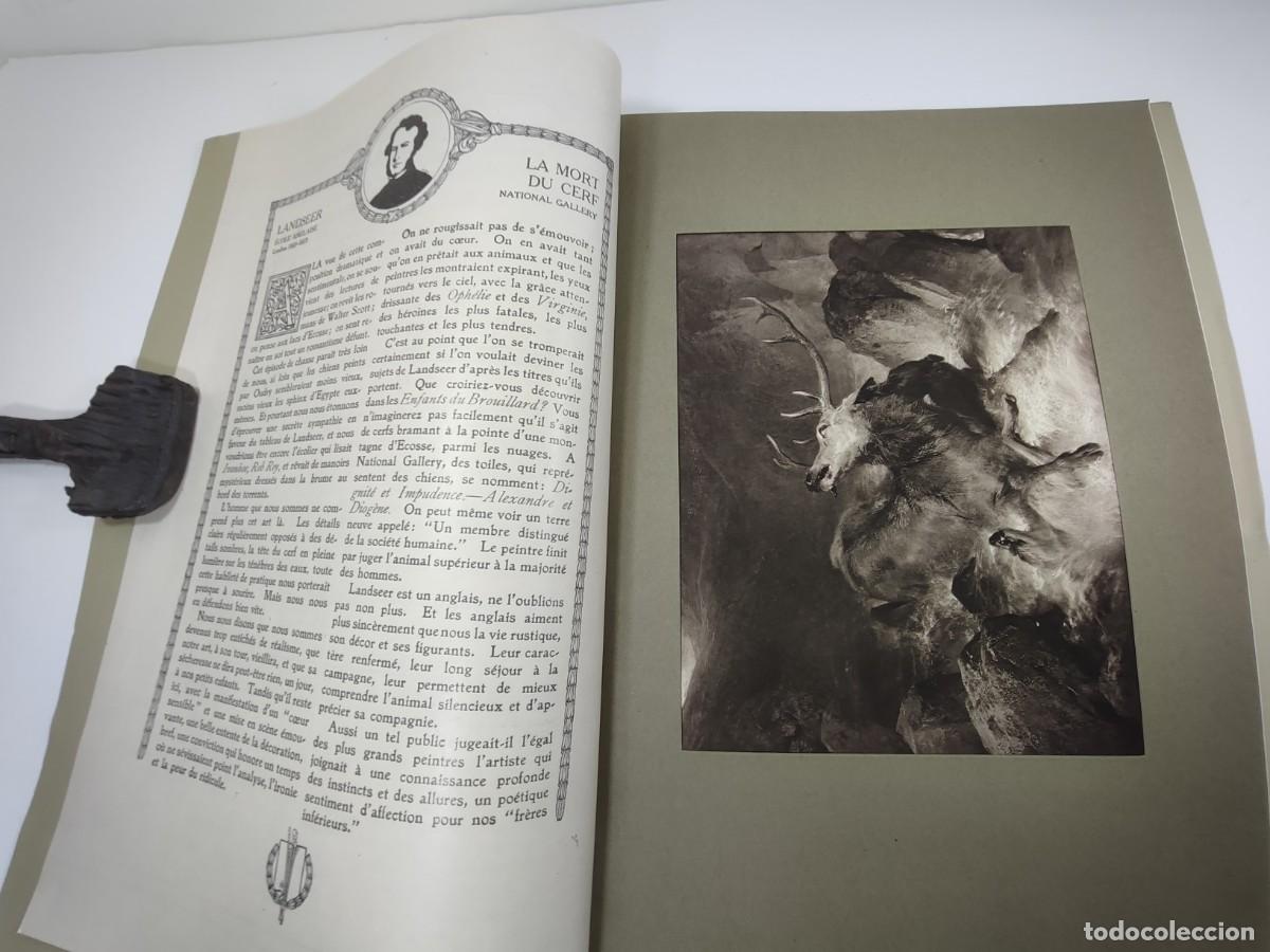 Arte: Les chefs-d'oeuvres des grands maitres. Carpeta n&ordm; 7. Landseer, Lawrence y Gericault