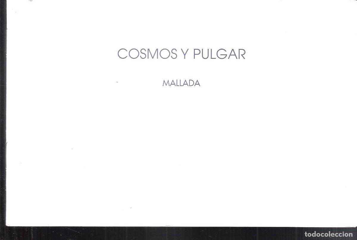 Art: Mallada. Cosmos y pulgar. Noviembre 1999. Escuela de Arte, Zaragoza. 20x13 cm.S/P (12 pags.)