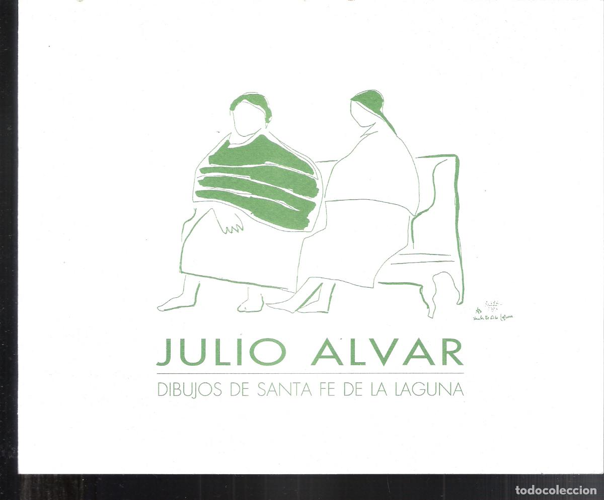 Art: Julio Alvar. Santa Fe de la Laguna. Mayo 1993. Biblioteca de Arag&oacute;n, Zaragoza. Diptico. 21x17 cm.