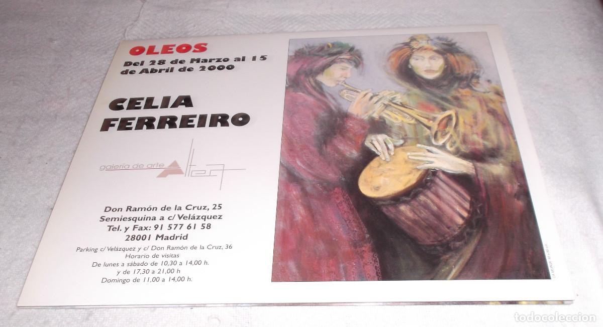 Arte: catalogo de arte Celia Ferreiro + Alfredo Salazar Oleos galeria de arte Altea Madrid 2000