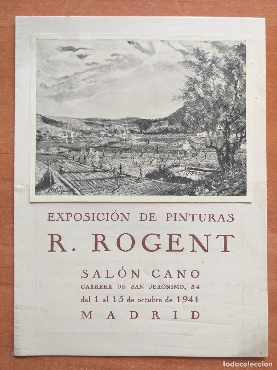 Arte: 1941 CATALOGO DE R. ROGENT - MADRID - Foto 1