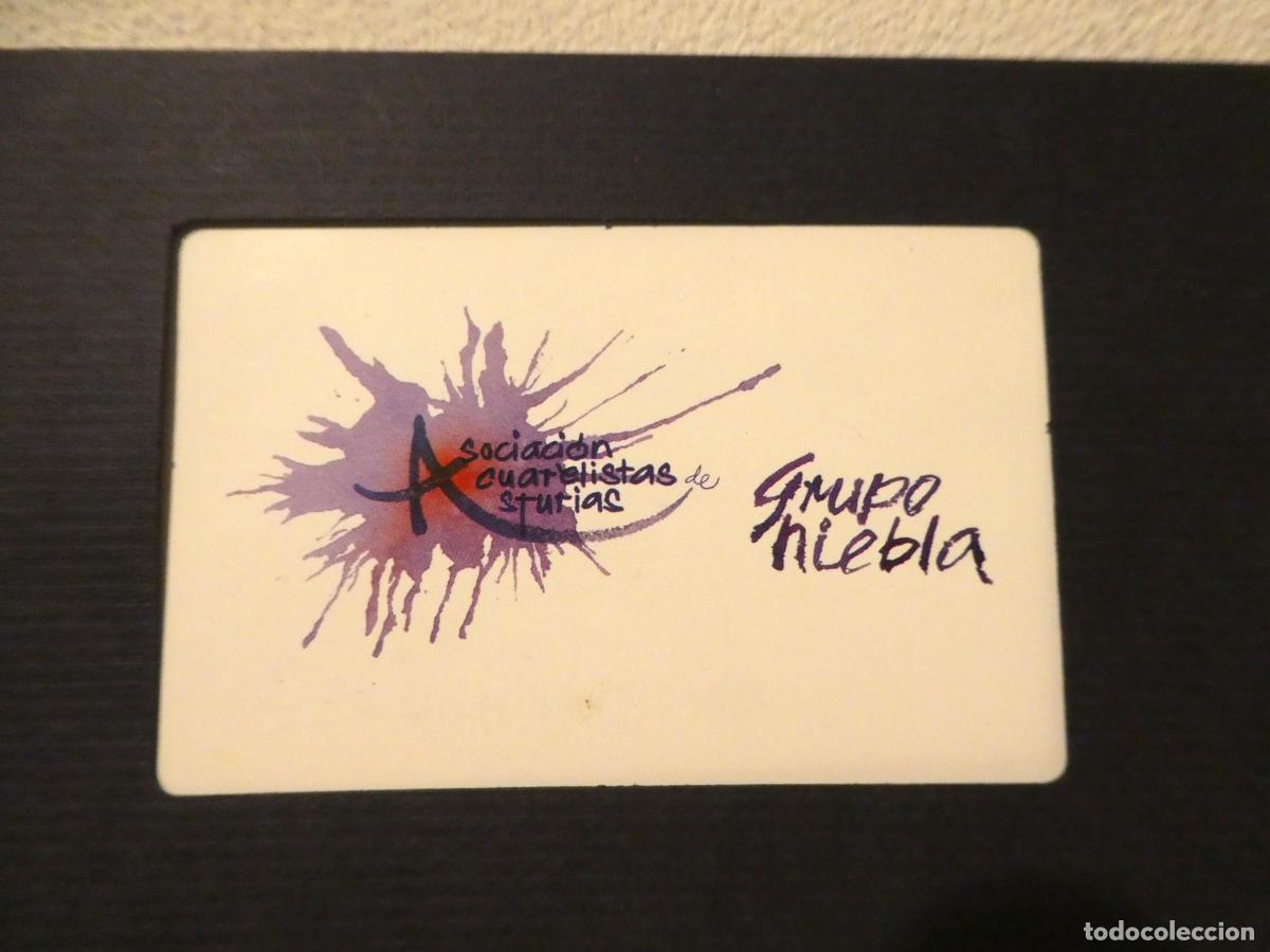 Arte: Cat&aacute;logo de la Exposici&oacute;n del GRUPO NIEBLA ASOCIACION ACUARELISTAS DE ASTURIAS. OVIEDO 2001