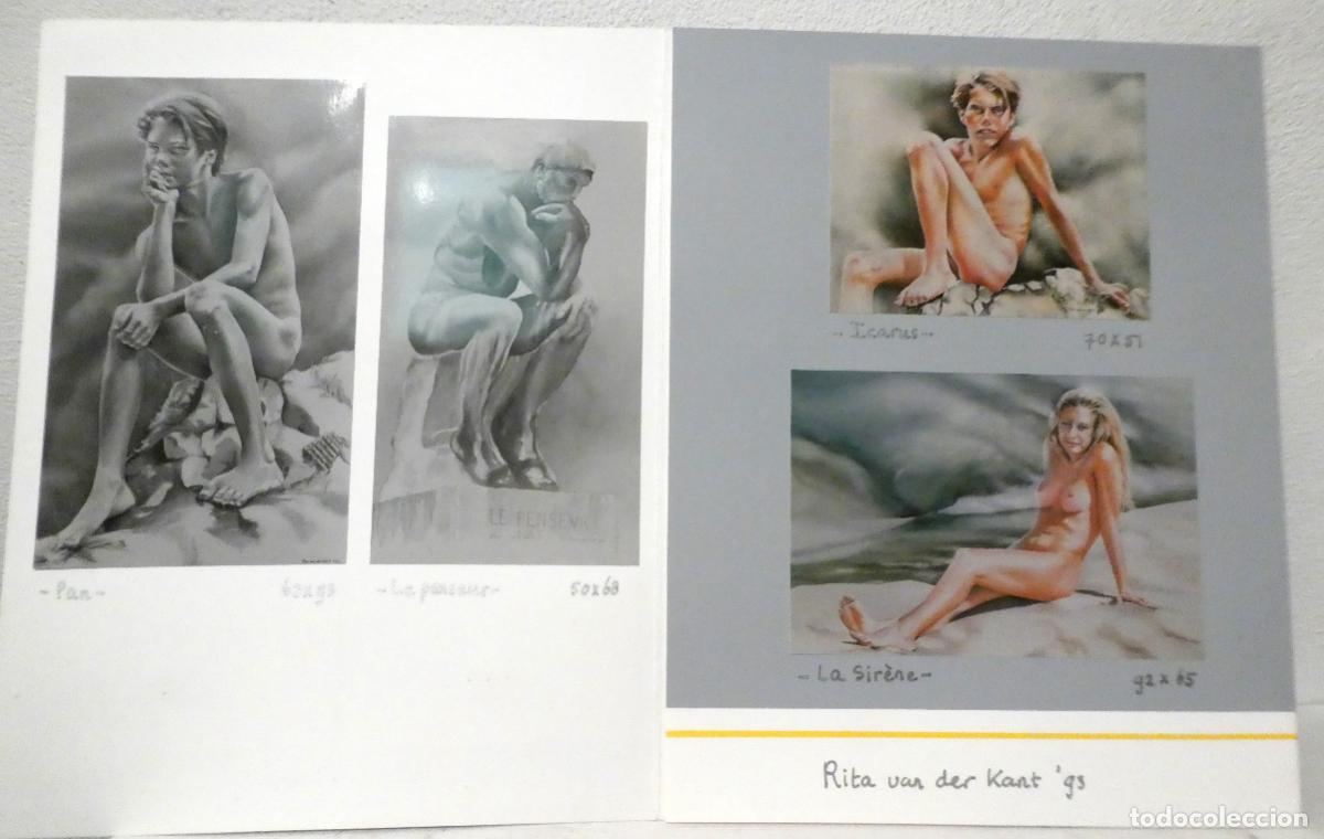 Arte: 2 Cat&aacute;logos de la Pintora Rita Van Der Kant - Foto 2