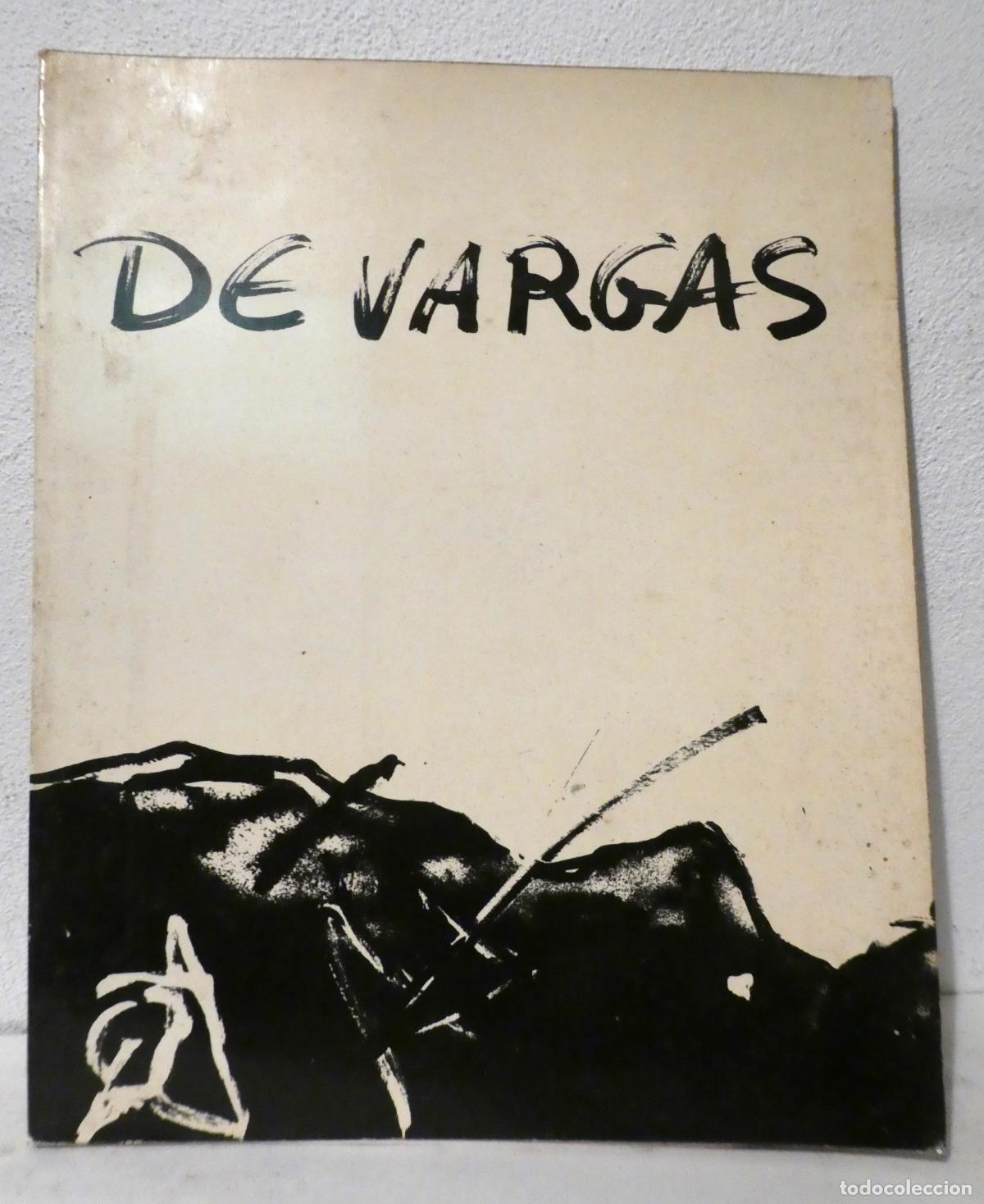 Arte: Catalogo de la exposici&oacute;n del Pintor De Vargas en la galer&iacute;a Juana Mordo 1979