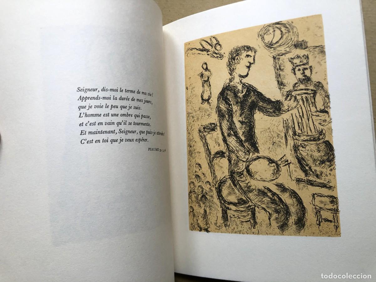 Arte: Cat&aacute;logo Psaumes de David - Marc Chagall - Cramer - Foto 3