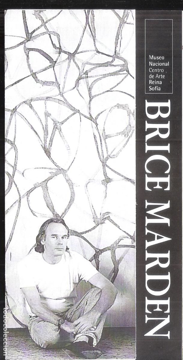 Art: Brice Marden. Enero 1993. Museo Nacional Centro de Arte Reina Sof&iacute;a. Cuadr&iacute;ptico. 21x11 cm.