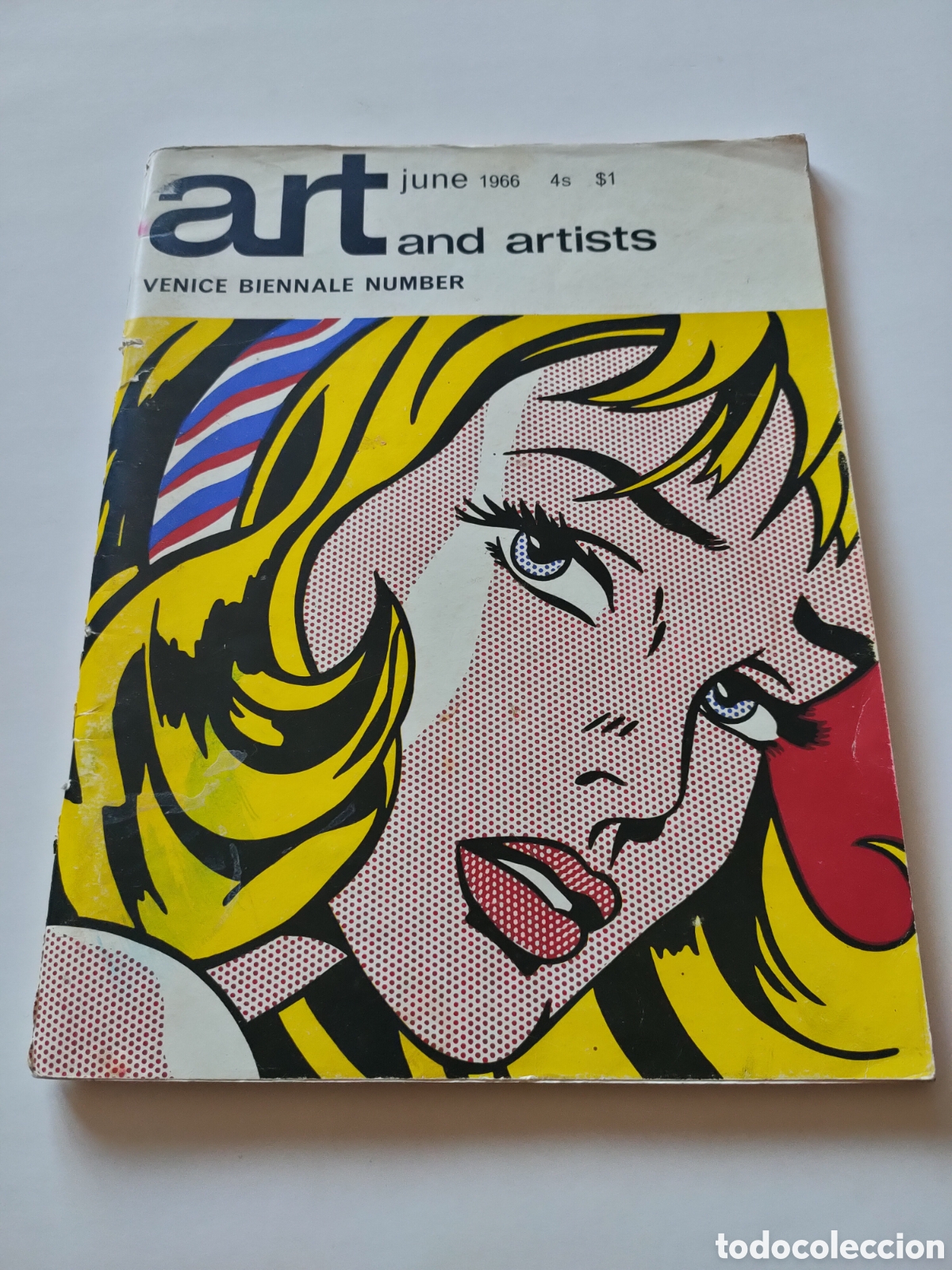 Art: Revista art and artist. Venice Biennale June 1966 4s