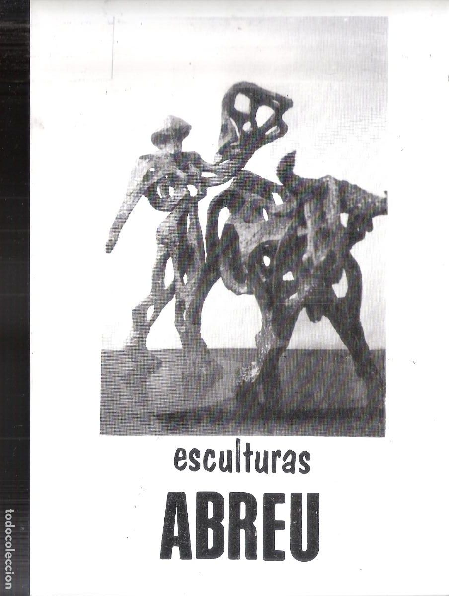 Kunst: Francisca Abreu Martincano. Agosto 1985. Ayuntamiento de Lepe. D&iacute;ptico. 22x15 cm.