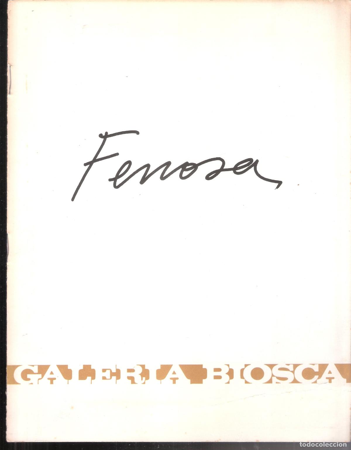 Art: Apel-les Fenosa. Junio 1967. Galer&iacute;a Biosca, Madrid. 27x21 cm. S/P ( 12 pags.)