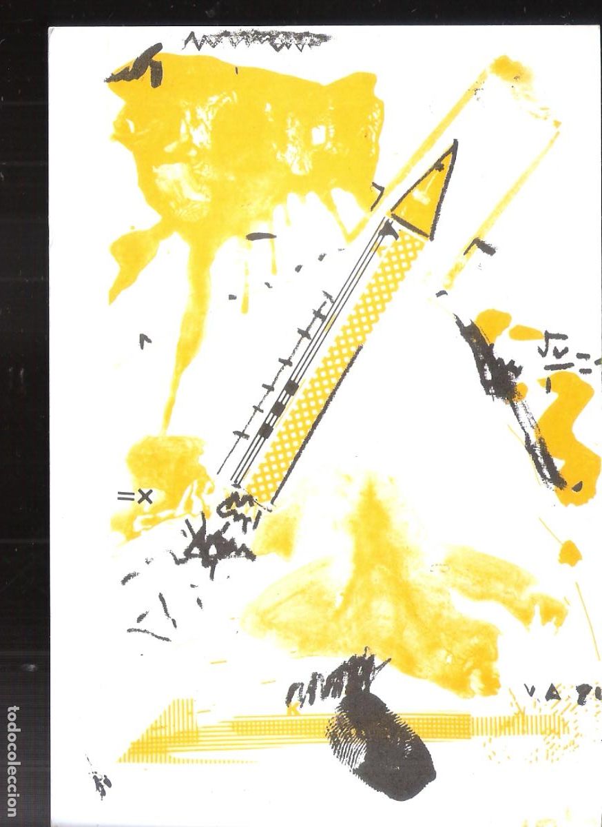 Art: Valent&iacute;n Albardiaz. Marzo 1985. Alameda, Galer&iacute;a de Arte, M&aacute;laga- Tarjeta. 16x11 cm.