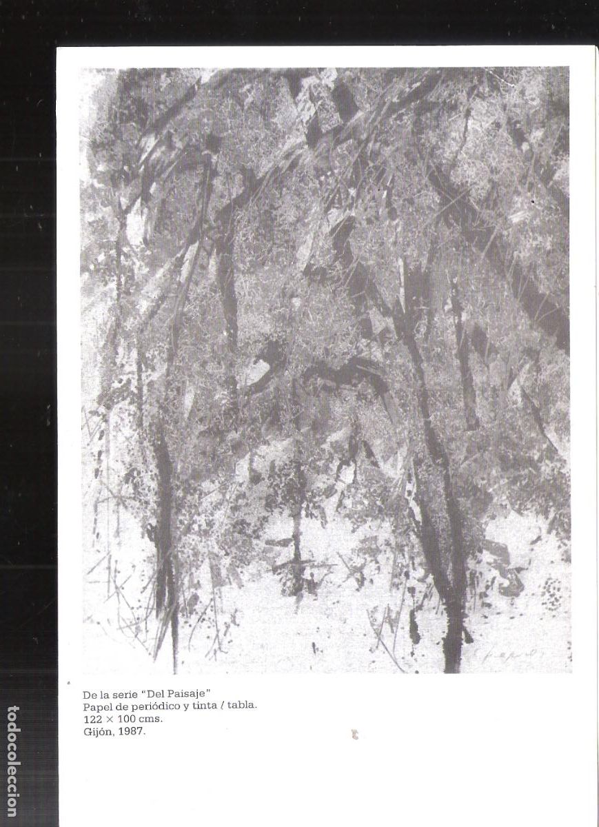 Kunst: Francisco Fresno. Octubre 1987. Galer&iacute;a Novart. Madrid. D&iacute;ptico. 17x12 cm.