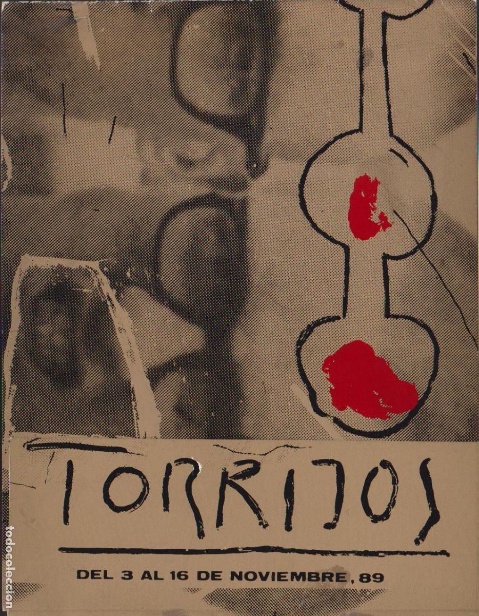 Art: Torrijos. Noviembre 1989. Instituto Mixto 4. Zaragoza. Diptico. 22x17 cm.